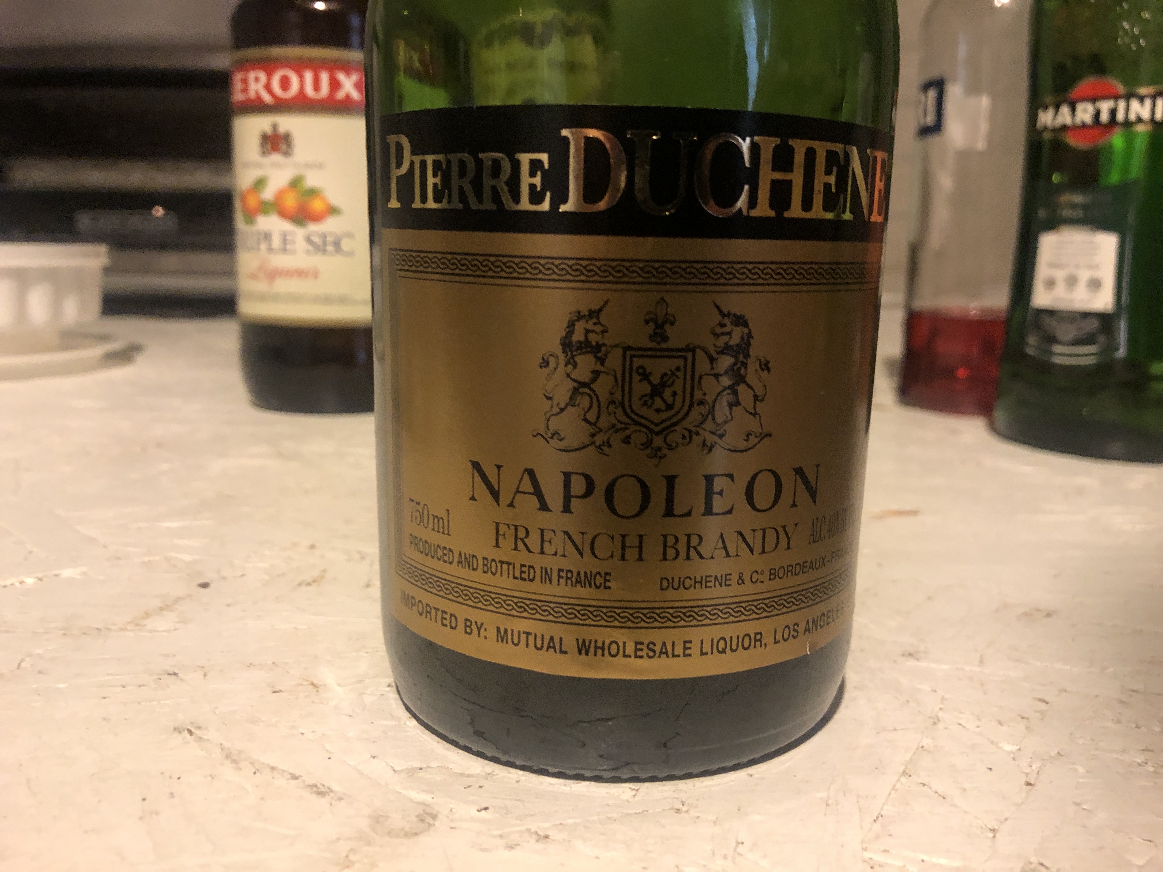 Pierre Duchene Napoelon French Brandy
