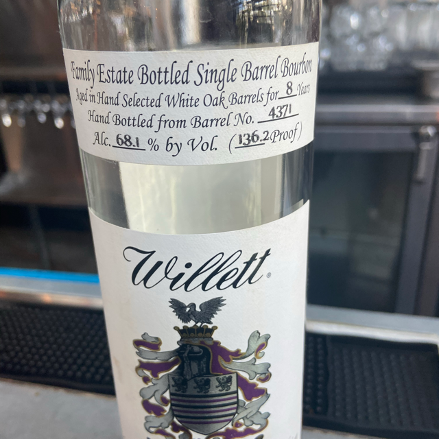 Willett Lady Marmalade Family Estate Single Barrel 8 Year Bourbon