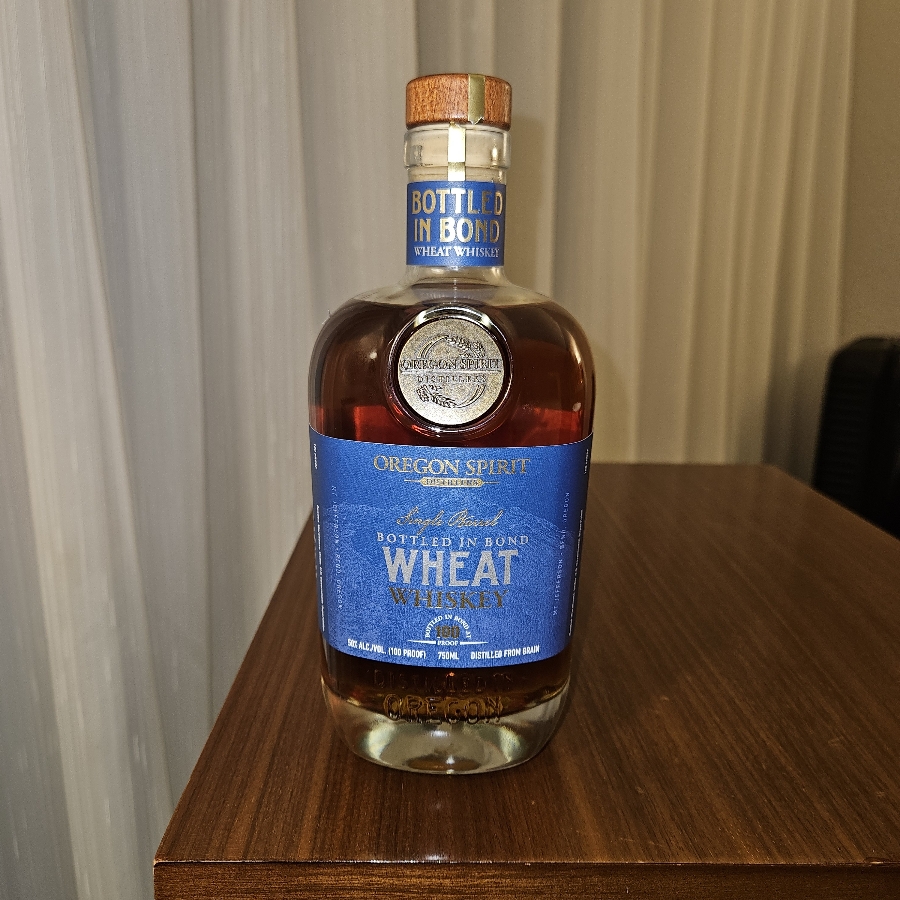 Oregon Spirit Single Barrel Bottled In Bond Wheat Whiskey