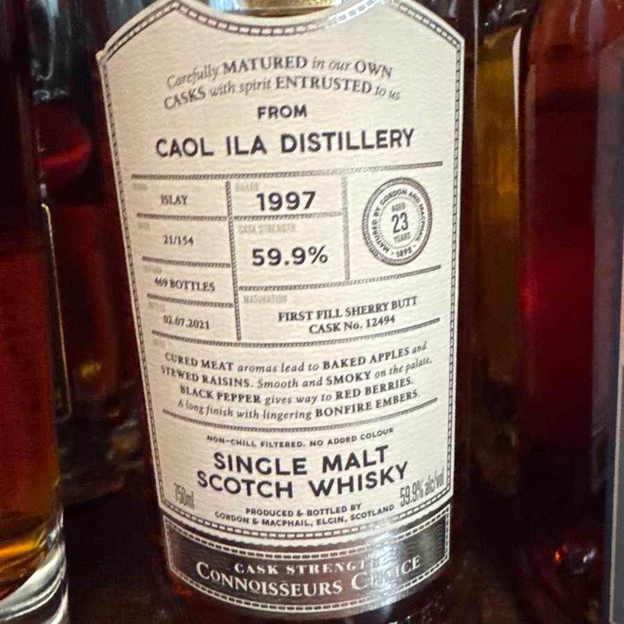 Caol Ila 23 (Gordon & Macphail) 1997