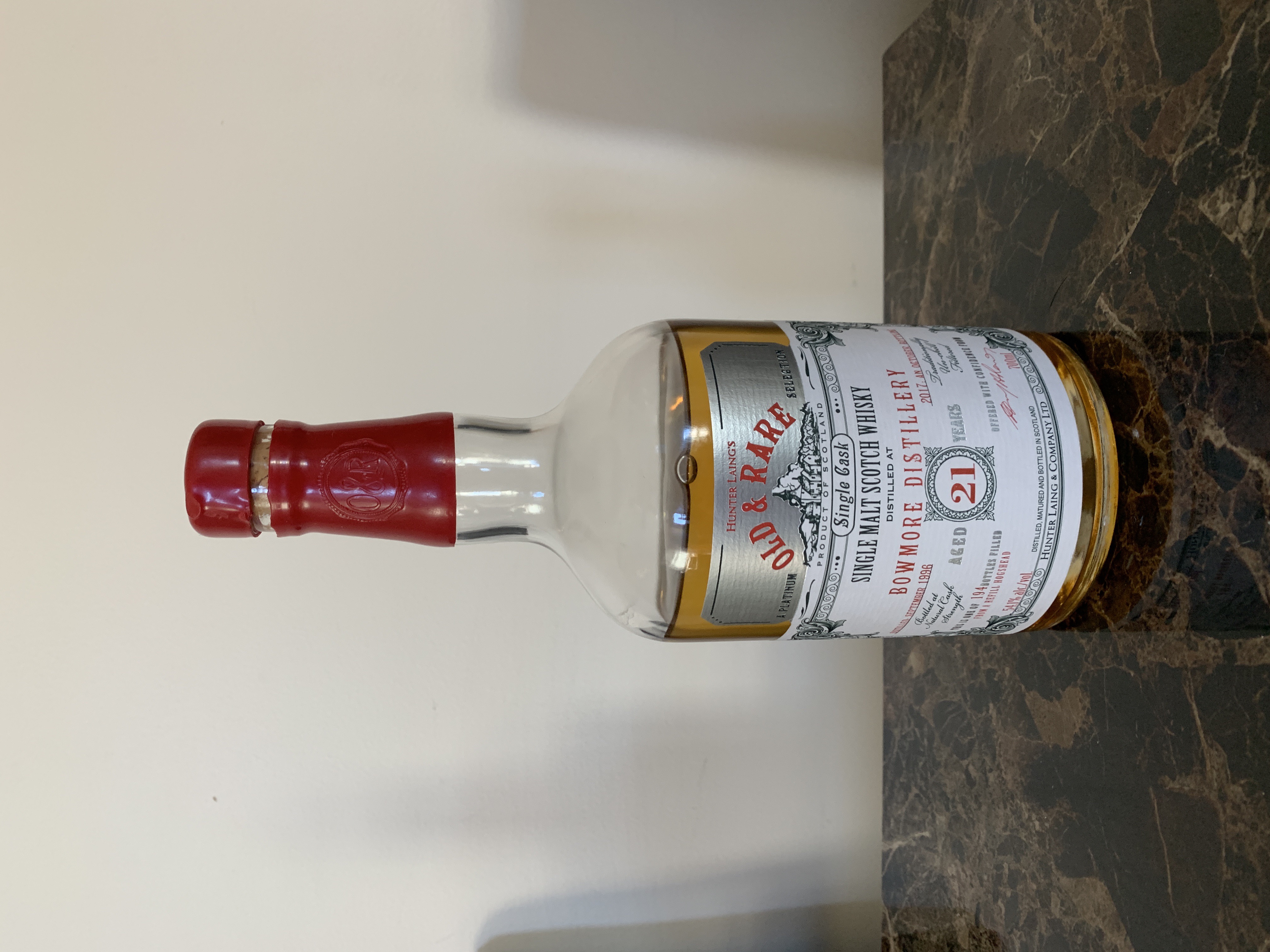 Bowmore 21 Year