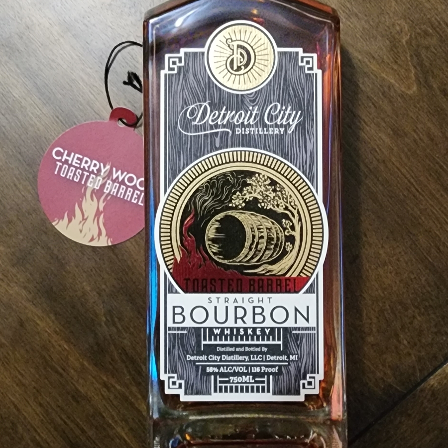 Detroit City Distillery, Toasted Cherry Wood Barrel, BB's Barrel Pick