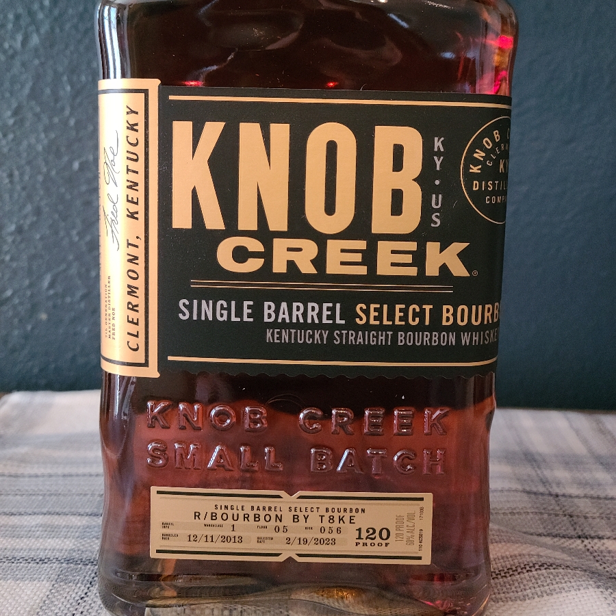 Knob Creek Single Barrel Select R/Bourbon T8KE Pick