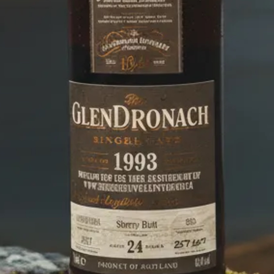 Glendronach 1993 24 Year Cask# 653 (Green Welley Stop)