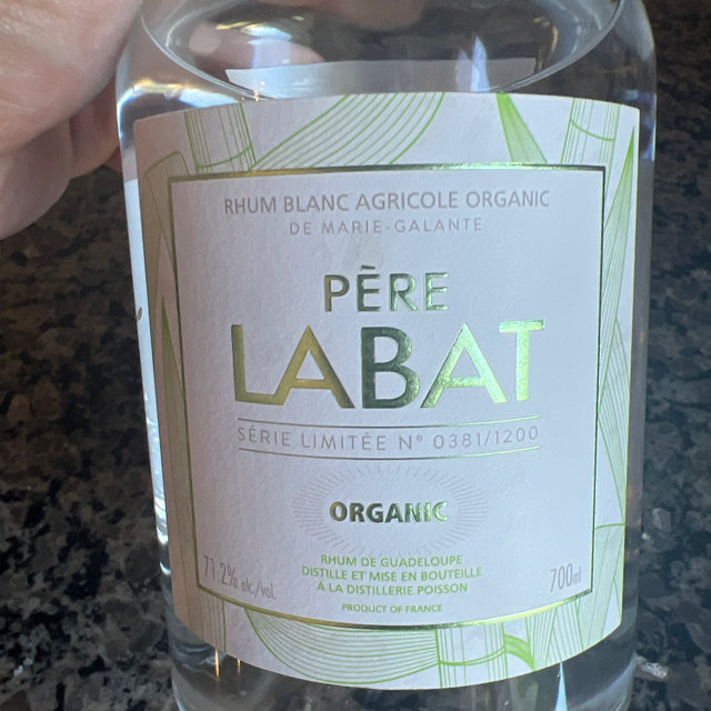Père Labat Organic Rhum Blanc Agricole