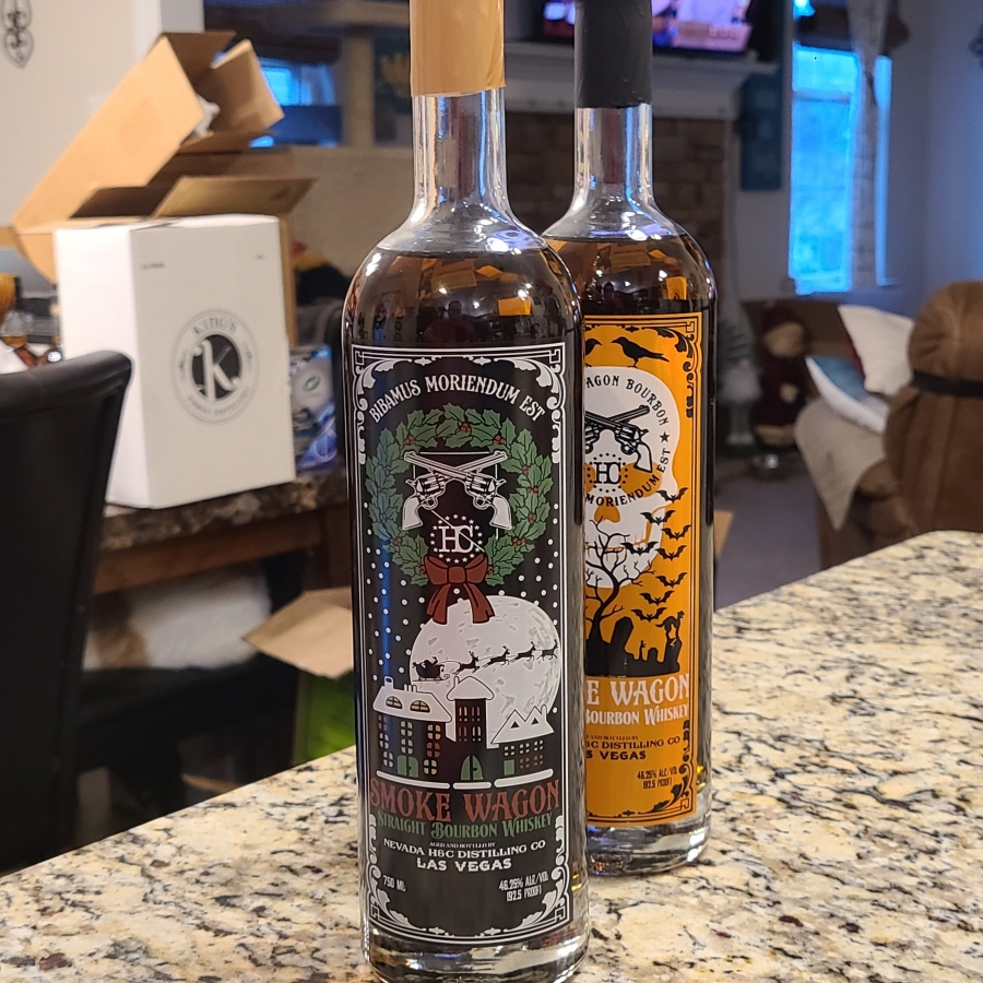 Smoke Wagon Straight Bourbon (2023 Christmas Edition)