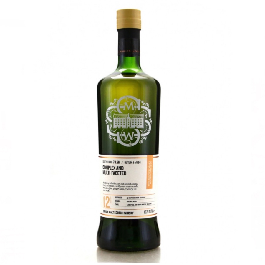 Ben Nevis 2009 SMWS 12 Year Old 78.56, Complex and Multi-Faceted