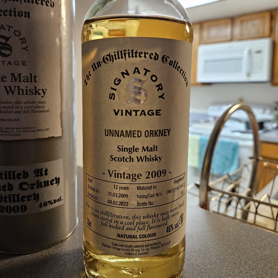Signatory Vintage Unnamed Orkney