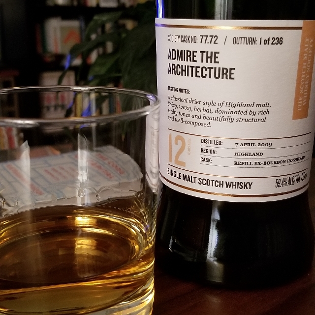 SMWS 77.72 ("Admire the Architecture")