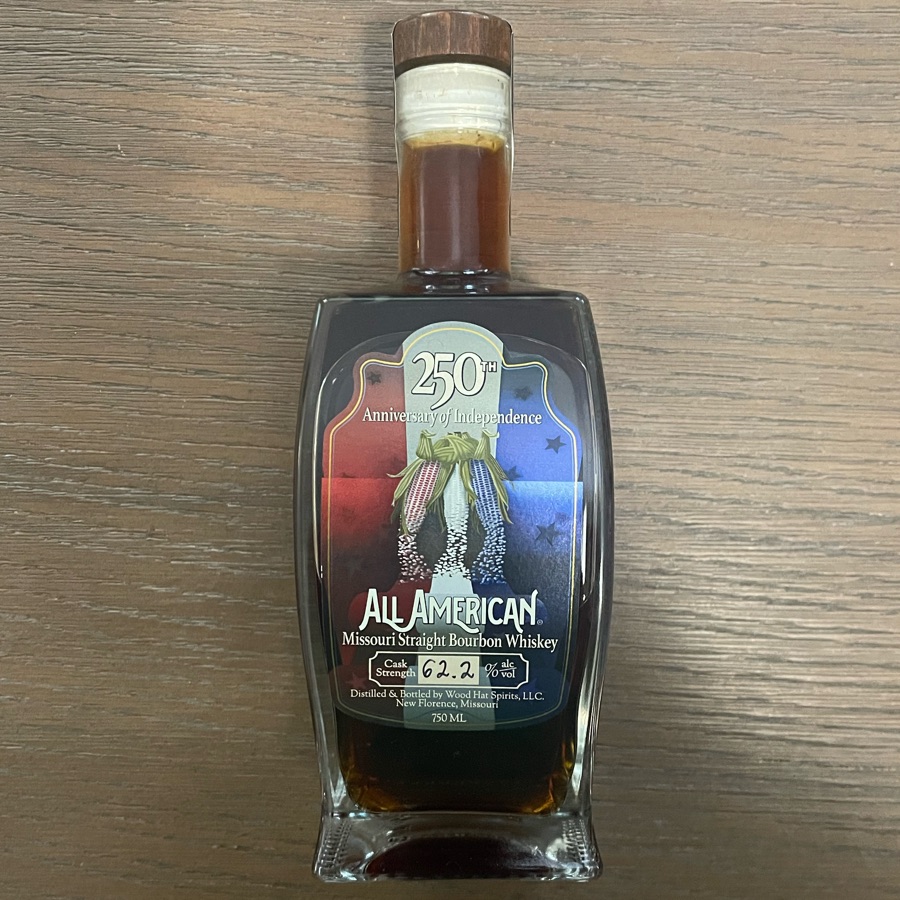 Wood Hat 250th All American Missouri Straight Bourbon Whiskey