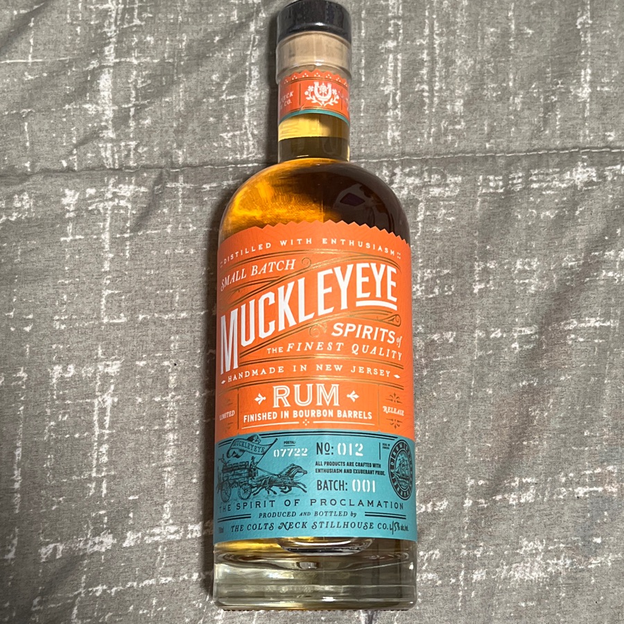 Muckleyeye Rum Finished In Bourbon Barrels