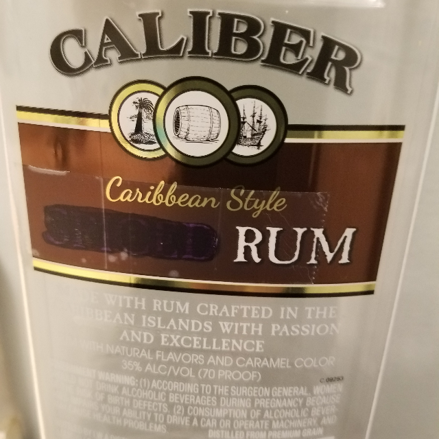 Caliber Spiced Rum