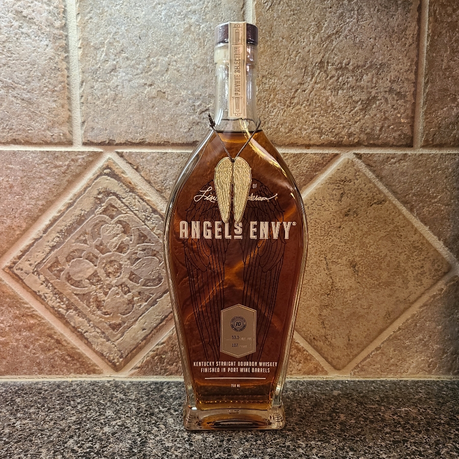 Angel's Envy Private Selection Single Barrel Bourbon Finished In Port Wine Barrels (Top 10, 2022)