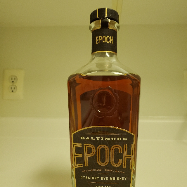 Baltimore Epoch Pot Distilled Small Batch Straight Rye Whiskey