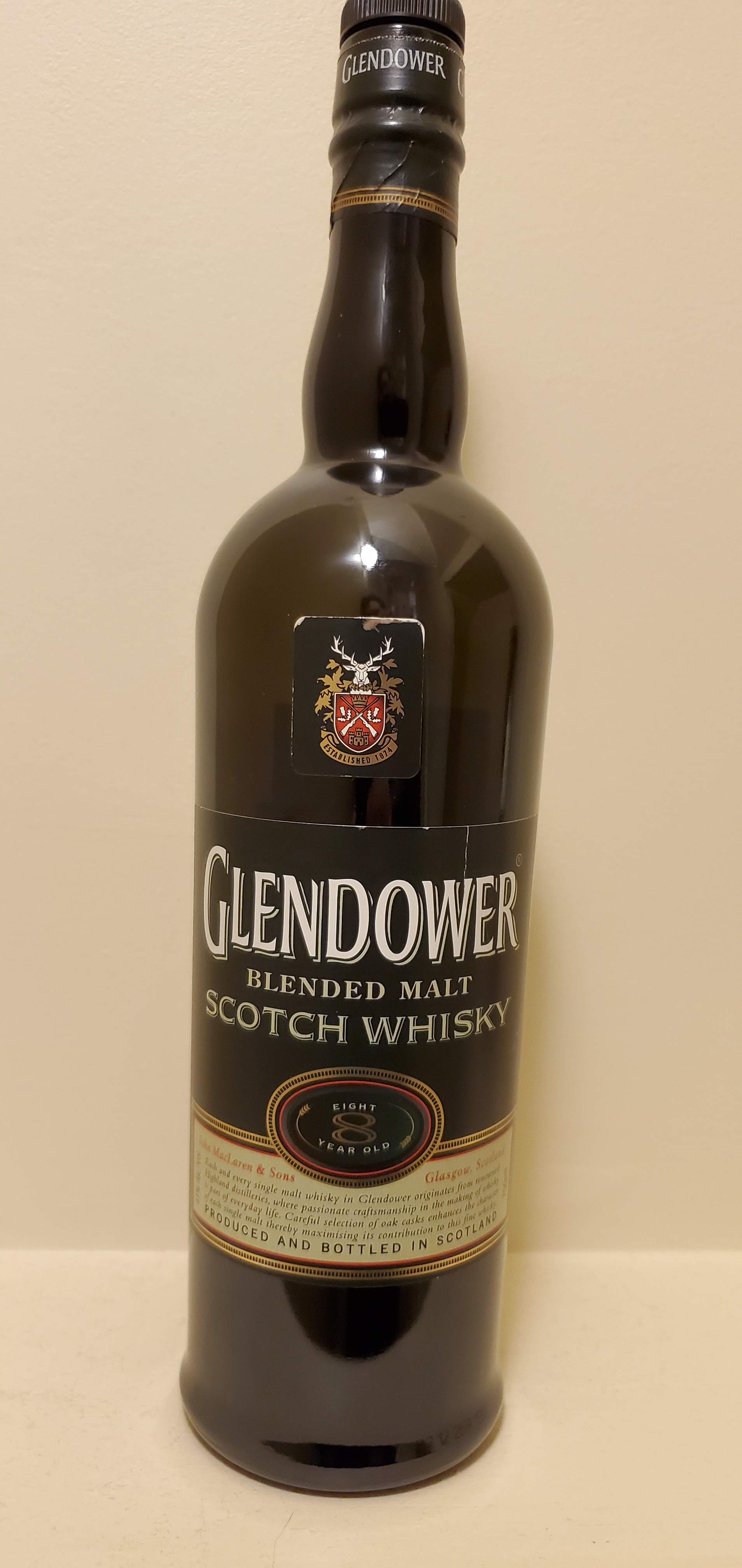 Glendower 8 Year Old Blended Malt