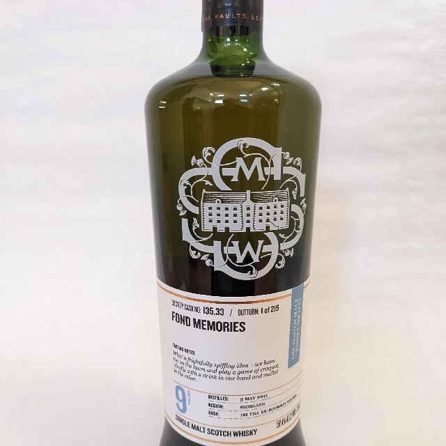 FOND MEMORIES 135.33 (SMWS)