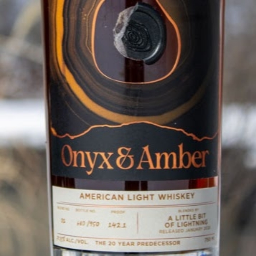 Onyx & Amber American Light Whiskey "A Little Bit of Lightning"