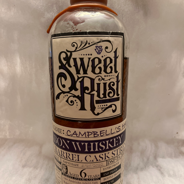 Campbell's  Hand Single Barrel Cask Strength