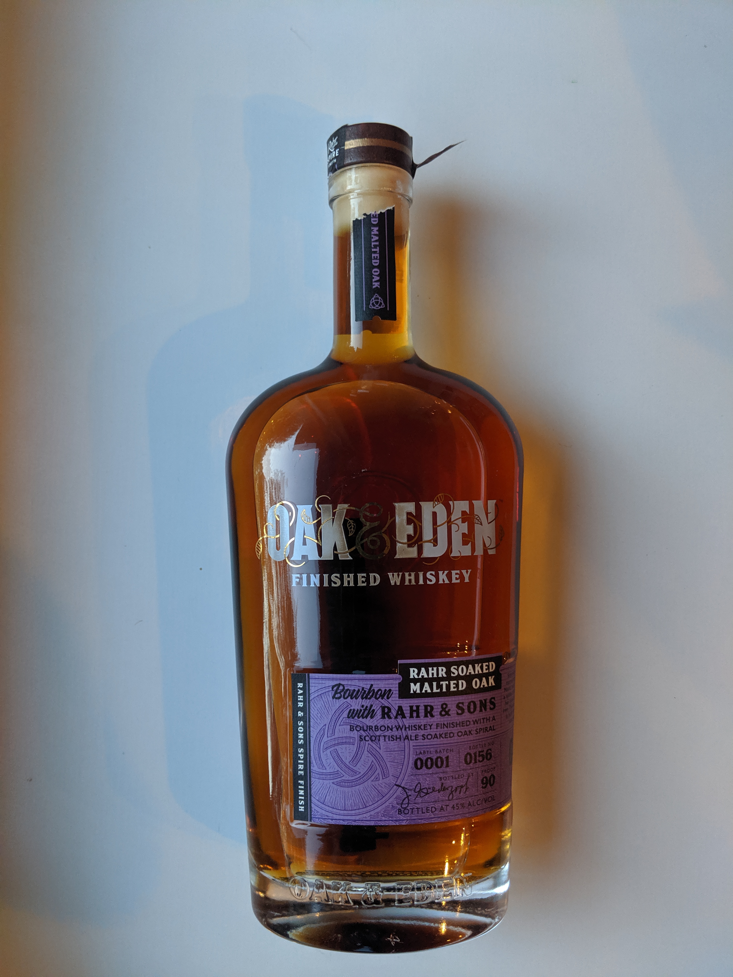 Oak & Eden Bourbon With Rahr & Sons - Rahr Soaked Malted Oak