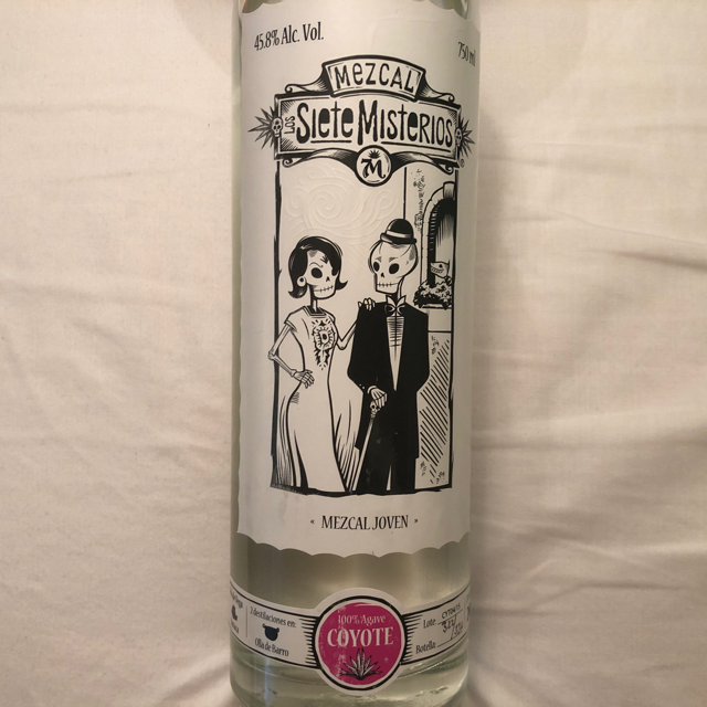 Mezcal Los Siete Misterios Coyote