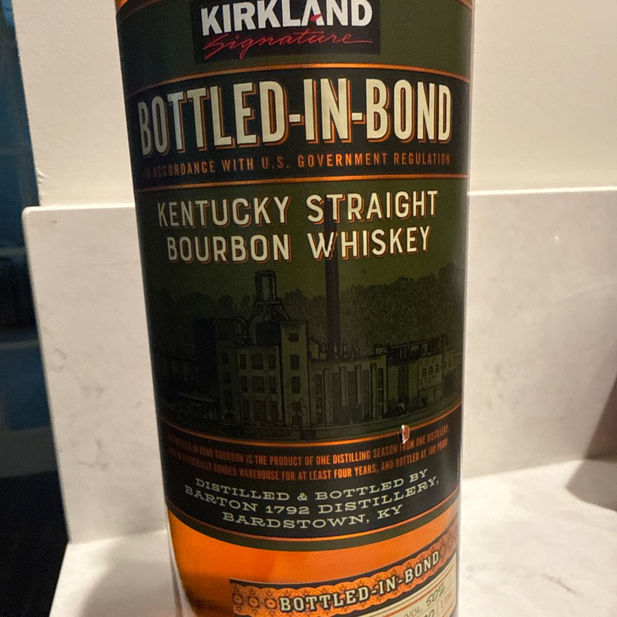 Kirkland Bottled in Bond Kentucky Straight Bourbon Whiskey