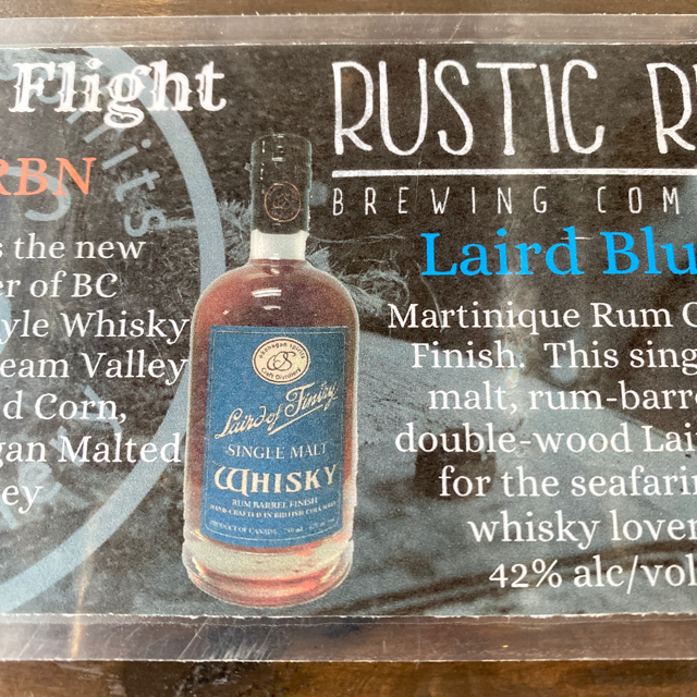 Okanagan Spirits Laird of Fintry Rum Barrel Finish