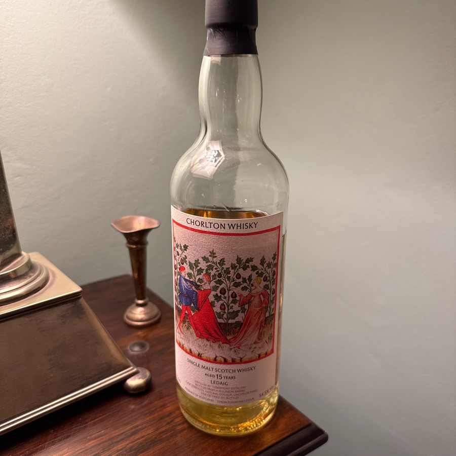 Chorlton Whisky Ledaig 15 years