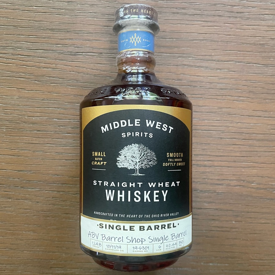 Middle West Spirits Straight Wheat Whiskey - Single Barrel - ABV Barrel Shop
