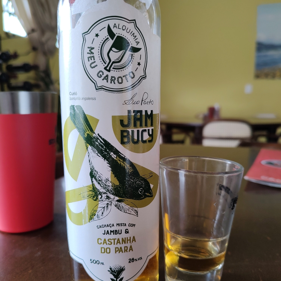 MEU GAROTO JAMBUCY JAMBU & CASTANHA DO PARÁ LICOR BEBIDA ALCOÓLICA MISTA
