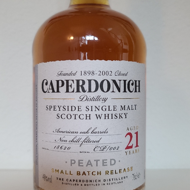 Caperdonich 21 Year Peated