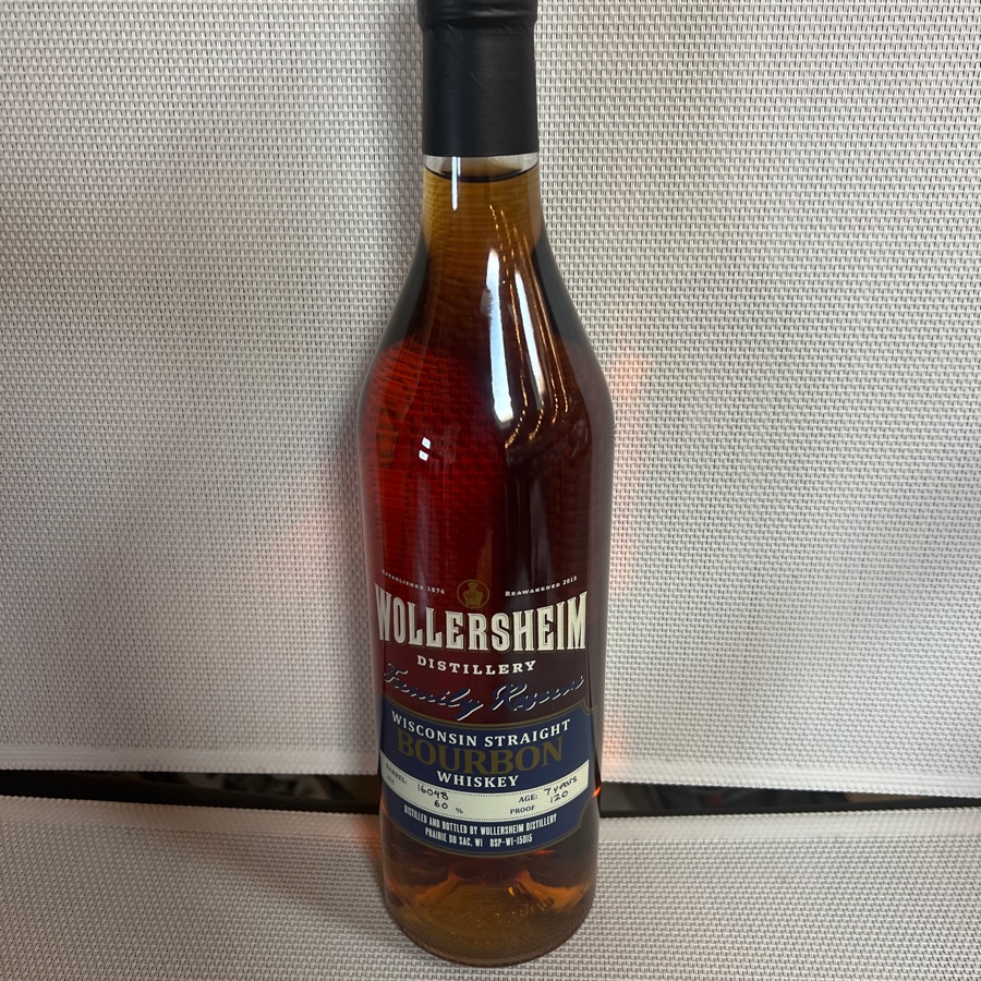Wollersheim Family Reserve Wisconsin Straight Bourbon