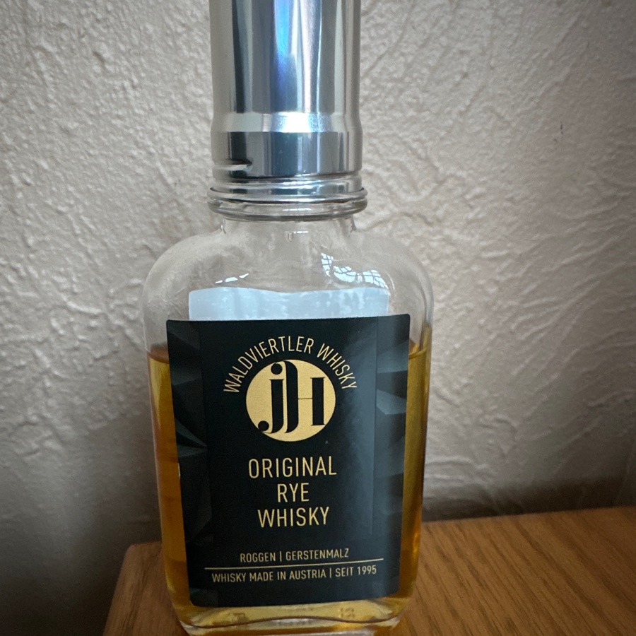 Waldviertler Whisky J.H. Original Rye Whisky