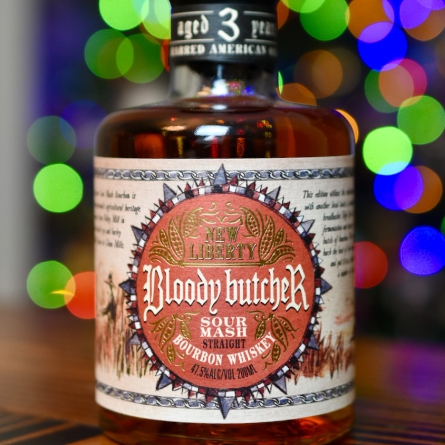 New Liberty Bloody Butcher Sour Mash Straight Bourbon