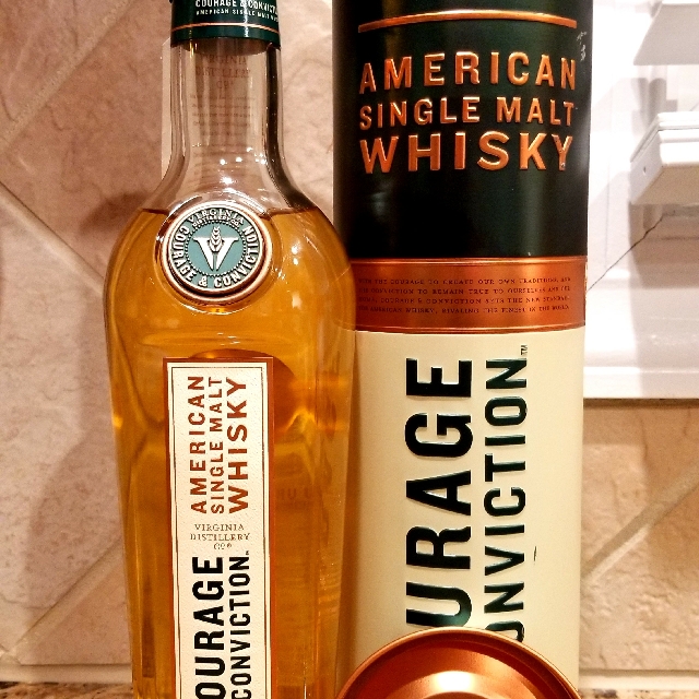 Virginia Distillery Co. Courage & Conviction Bourbon Cask Danny Johnson Batch
