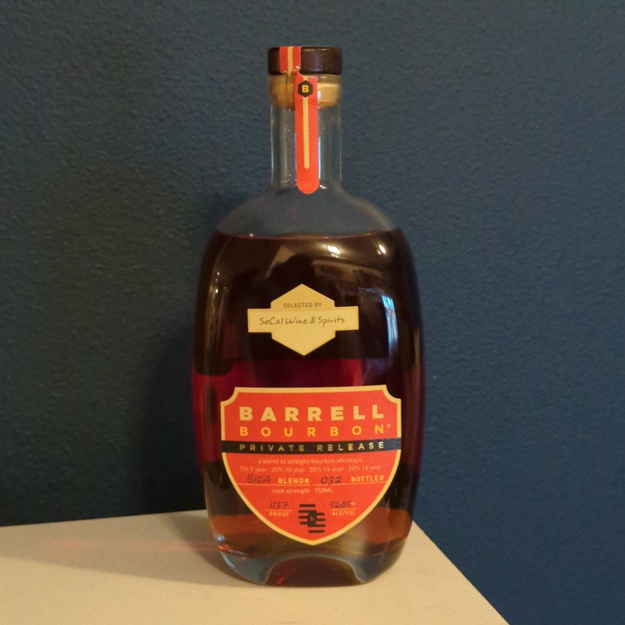 Barrell Bourbon Private Release B10A (SoCal Wine & Spirits)
