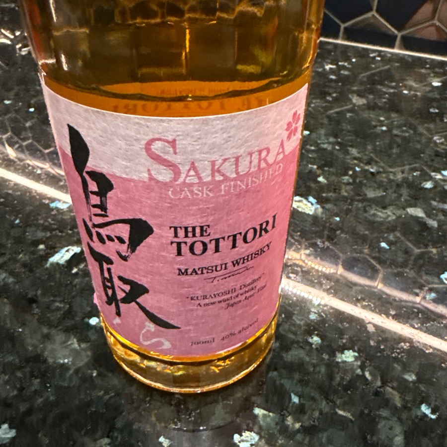 The Tottori Sakira Cask Finished
