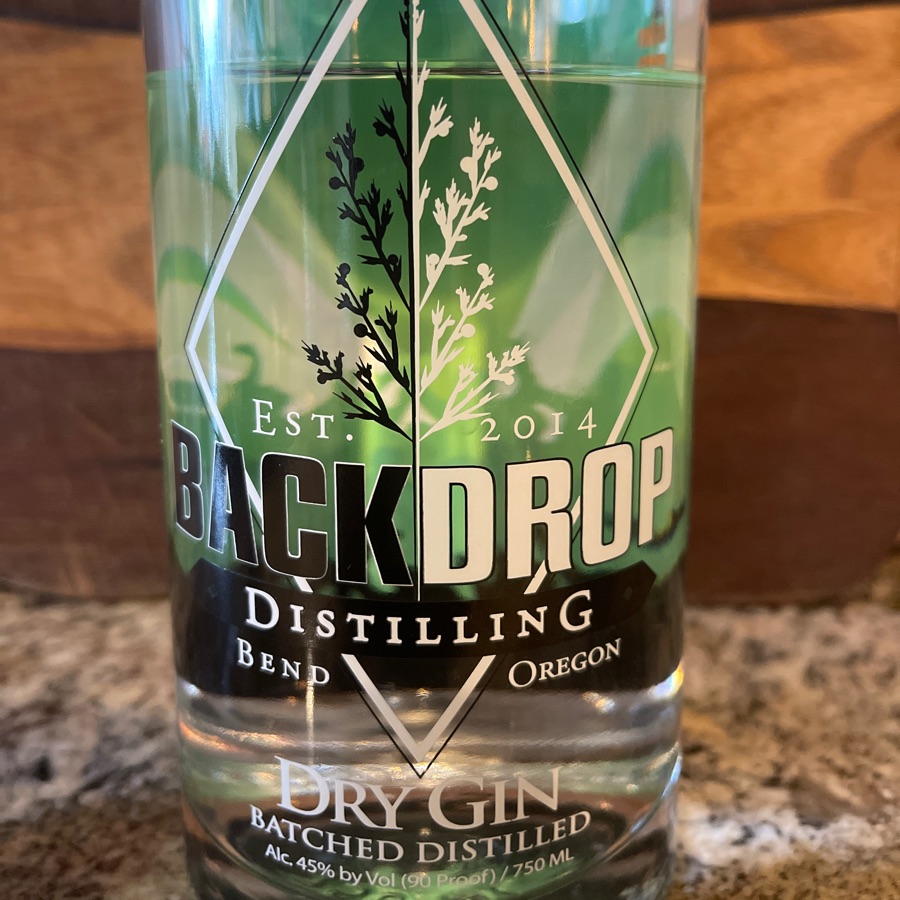 Back Drop: Dry Gin