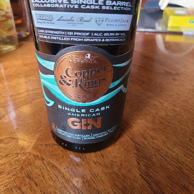 Copper & Kings Single Cask American Gin