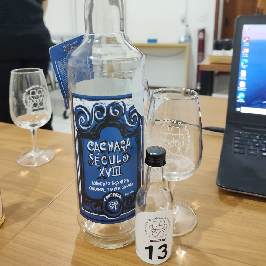 CACHAÇA SECULO XVIII INOX AZUL