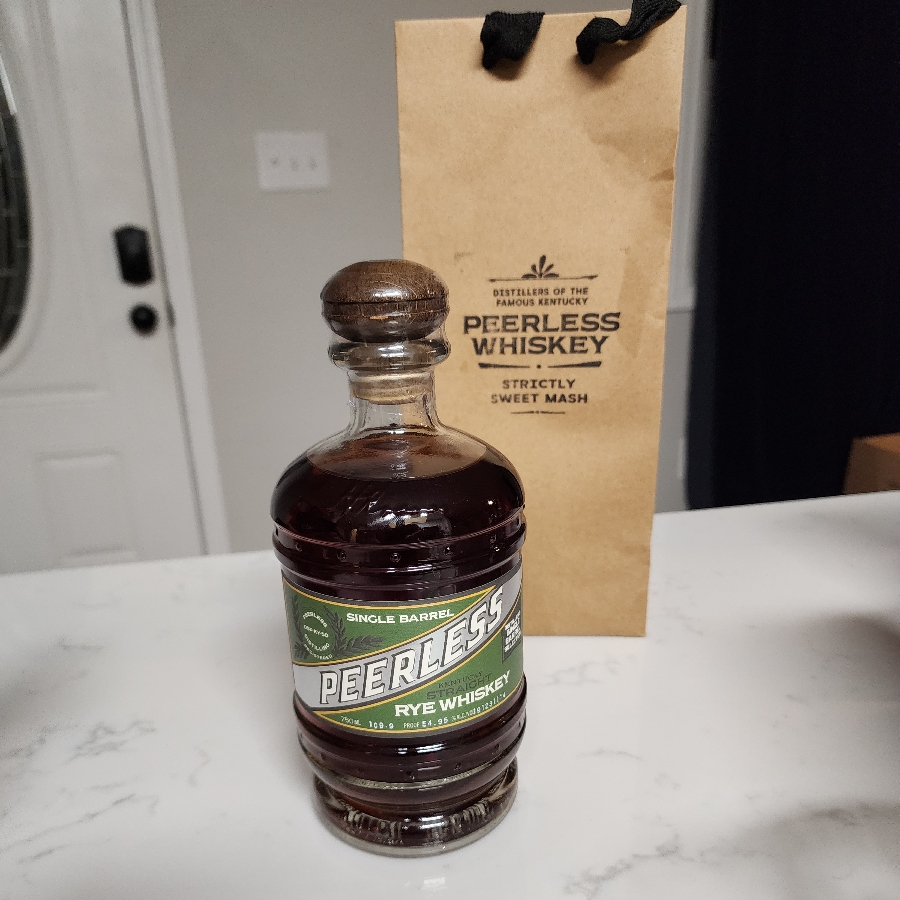Peerless Single Barrel Kentucky Straight Rye "Ginger Snap"