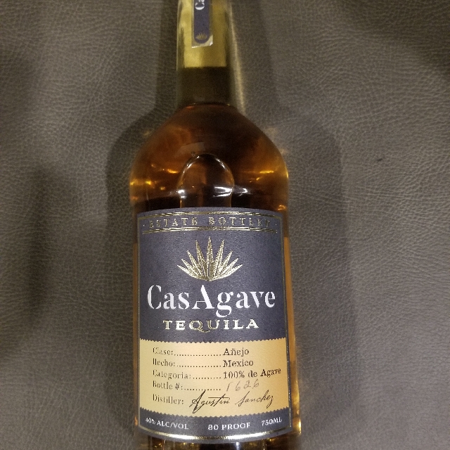 CasAgave Anejo Tequila