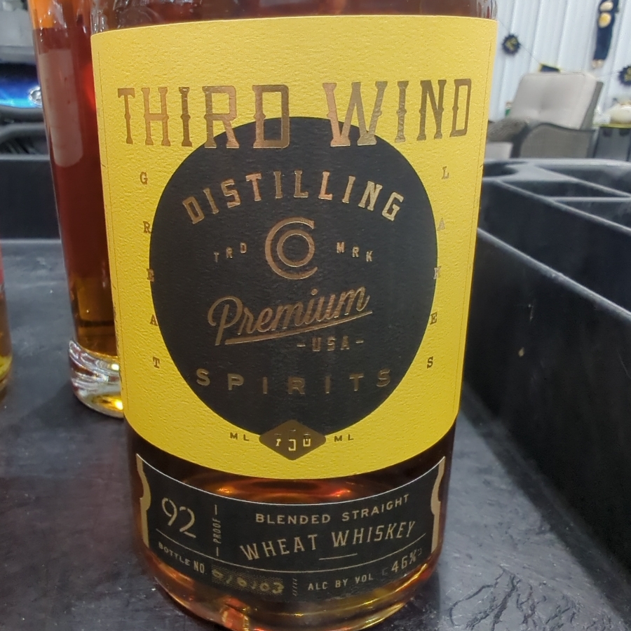 Third Wind Blended Straight Wheat Whiskey