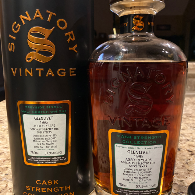 Signature Vintage Glenlivet 1995