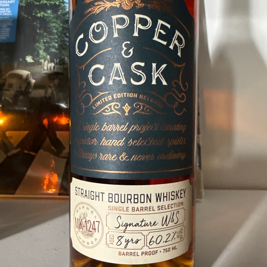 Copper & Cask Single Barrel Outrider Dogs Rehab & Rescue