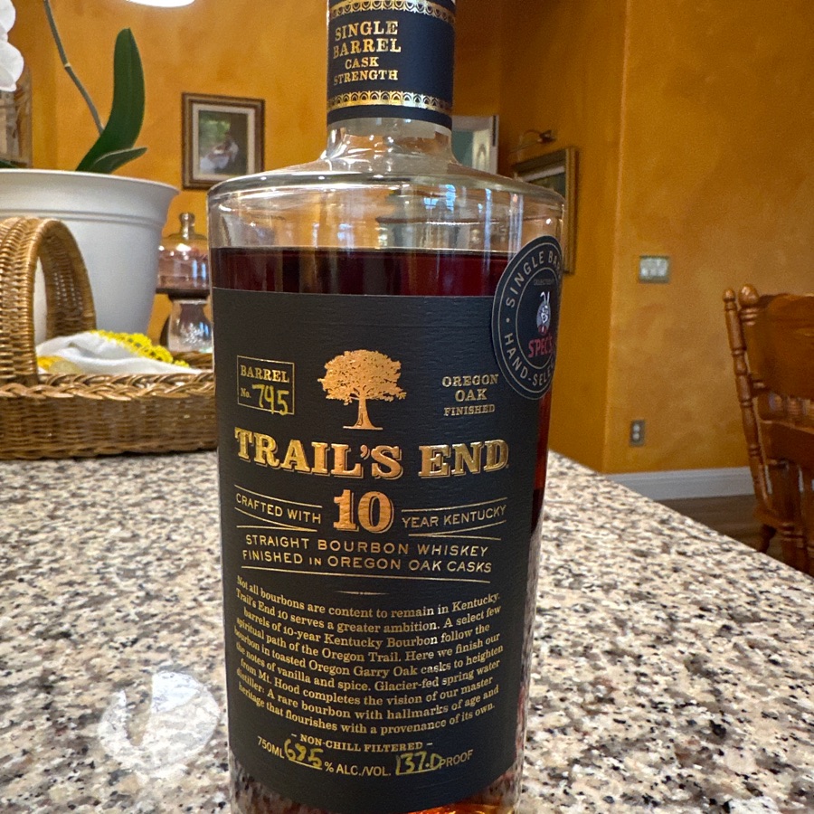 Trail's End 10 Year Barrel #745 Spec's Hand Selected