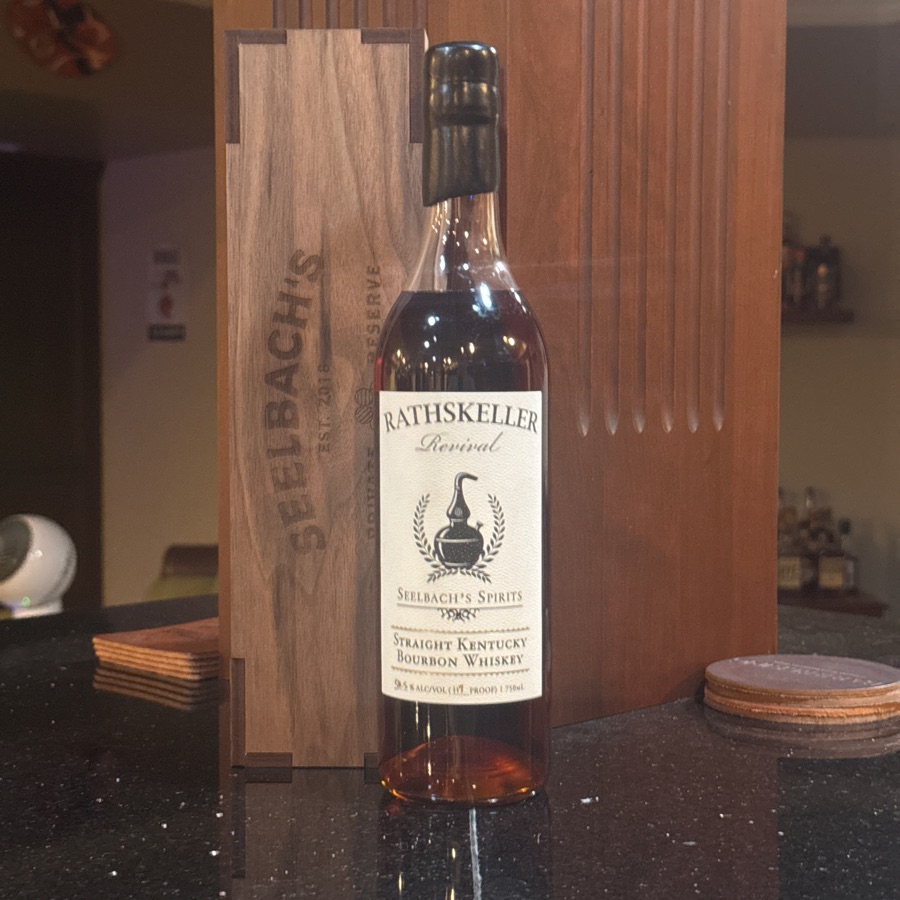 Rathskeller Revival Straight Kentucky Bourbon Whiskey 18 Year (Seelbach's Spirits)