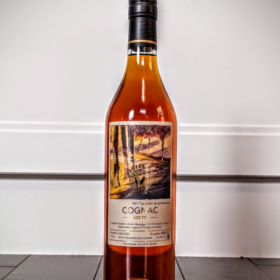 Malternative Voudon "Le soleil du printemps" Lot 77 Fins-Bois Cognac