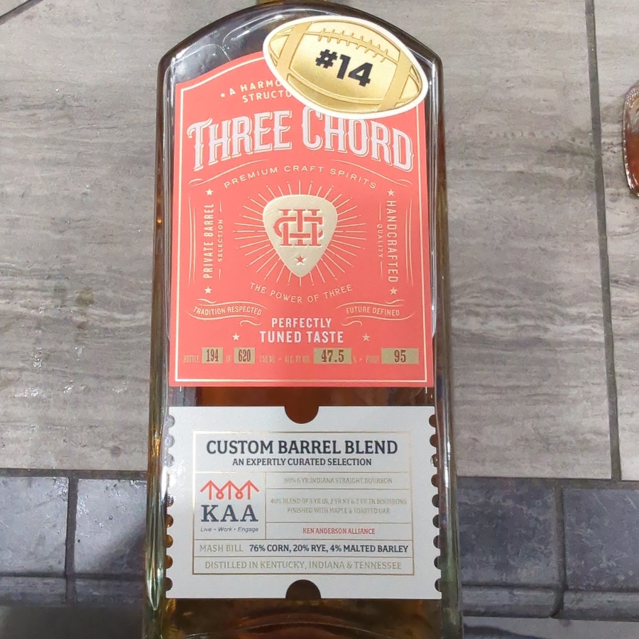 Thrre Chord Custom Barrel Blend Liquor Barn