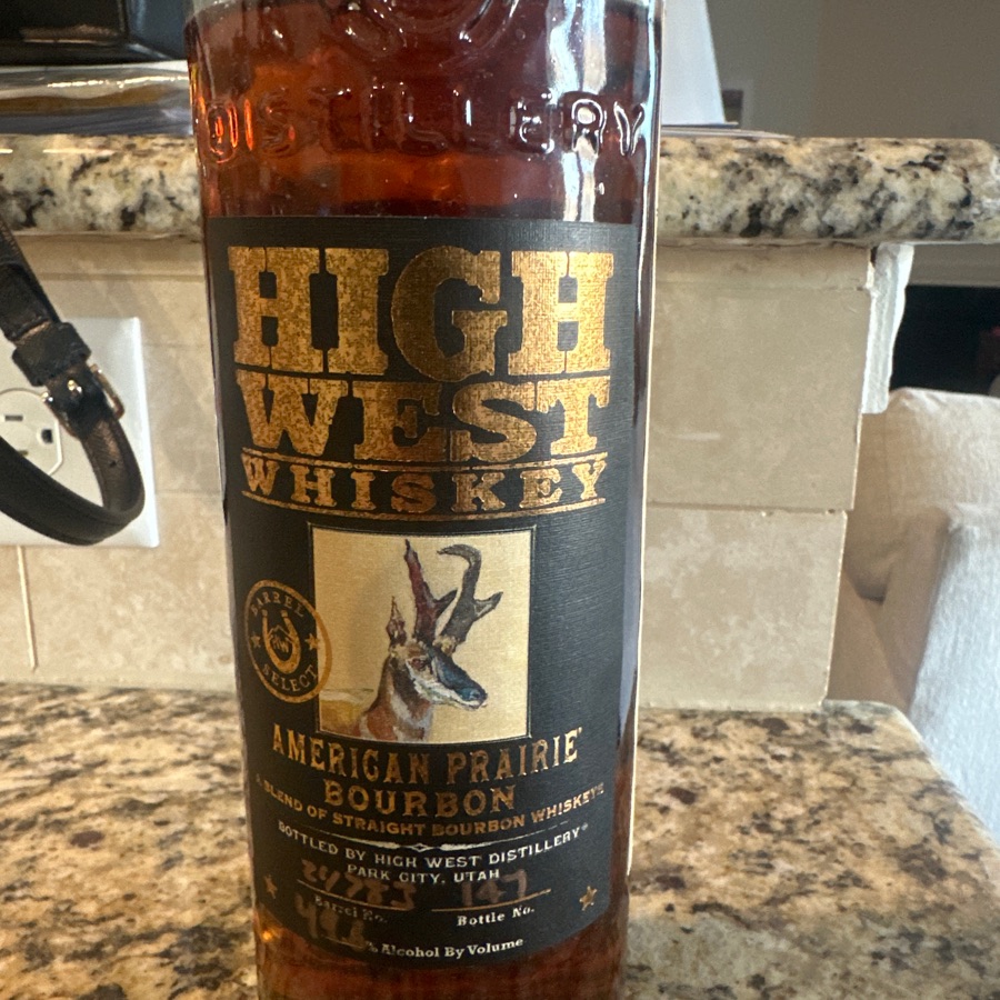 High West Whiskey American Prairie Bourbon Oloroso Sherry Barrel For Chocolate Lovers Limited Release Barrel 24783