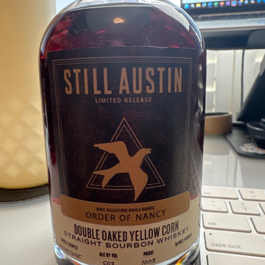 still Austin limited release double oak yellow corn straight bourbon whiskey – 375 ML